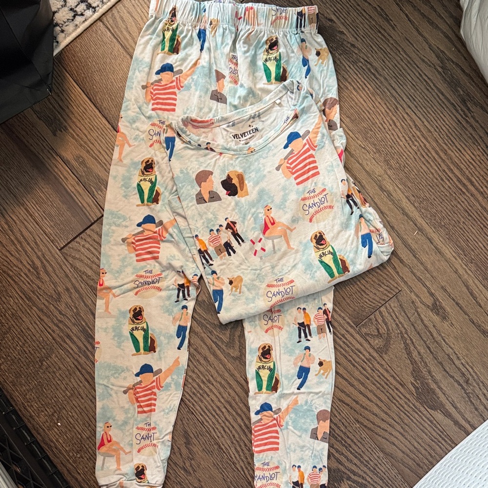 The Sandlot movie pajamas Velveteen rabbit Kids Pajama Bottoms - Playful Print